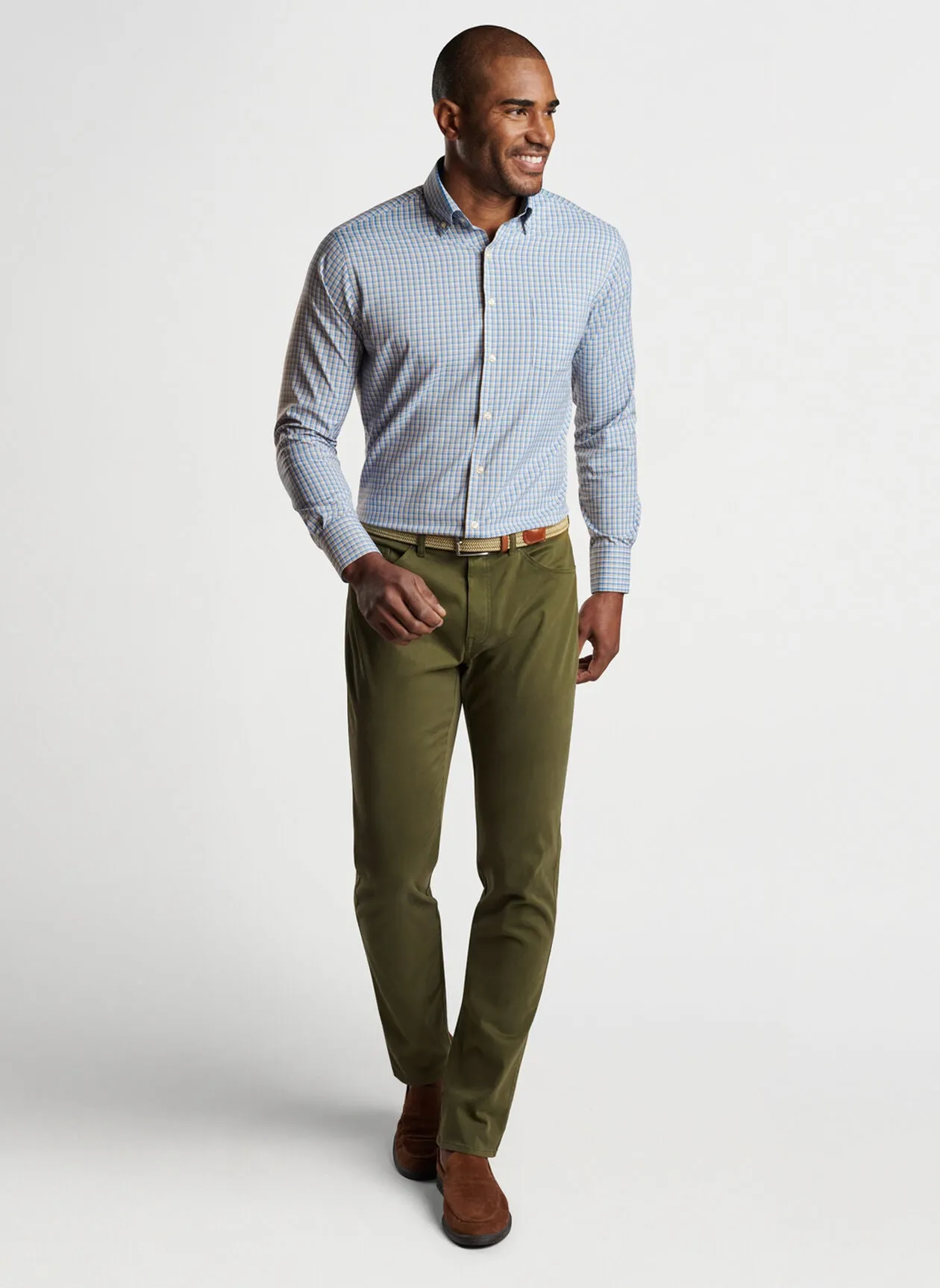 Ultimate Sateen Five-Pocket Pant (Juniper)