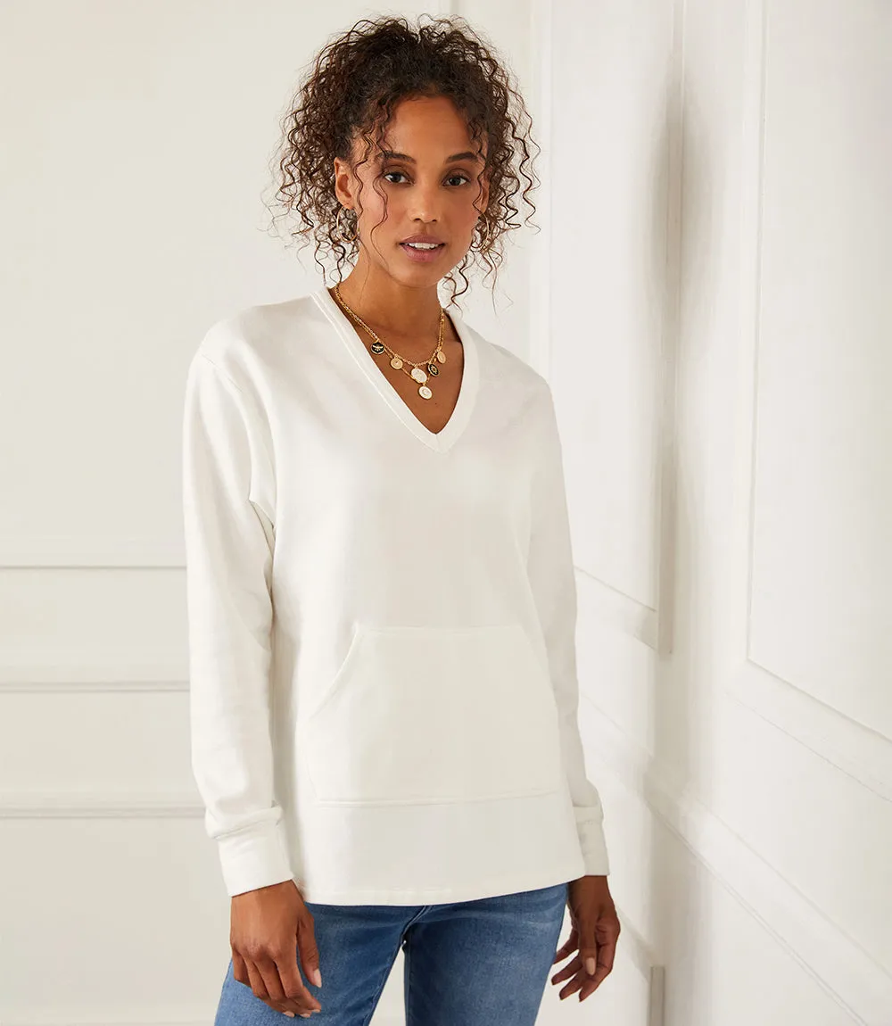 V-Neck Sweatshirt