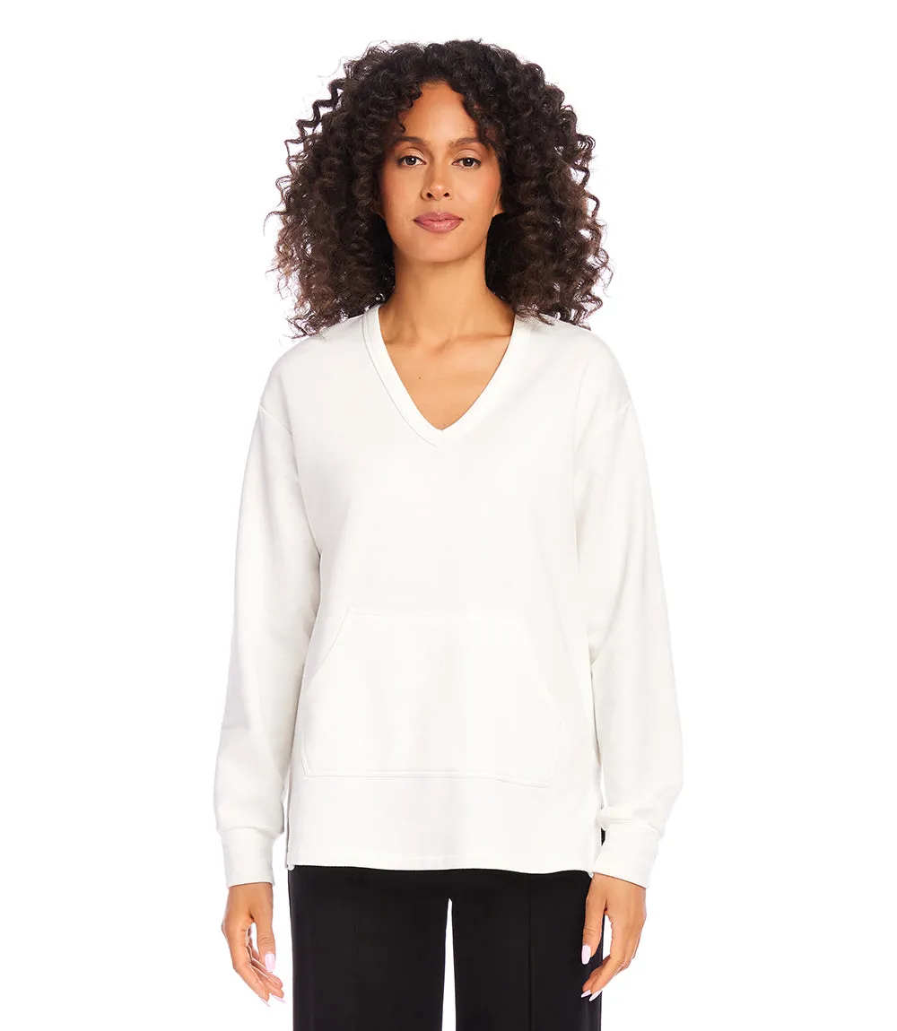 V-Neck Sweatshirt