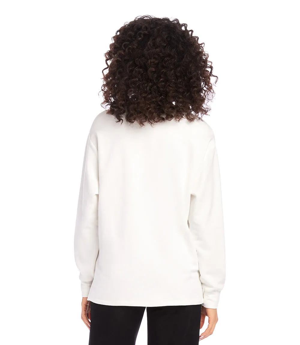 V-Neck Sweatshirt