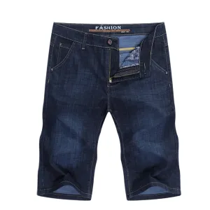 West Louis™ Businessman Denim Slim Straight Regular Fit Short