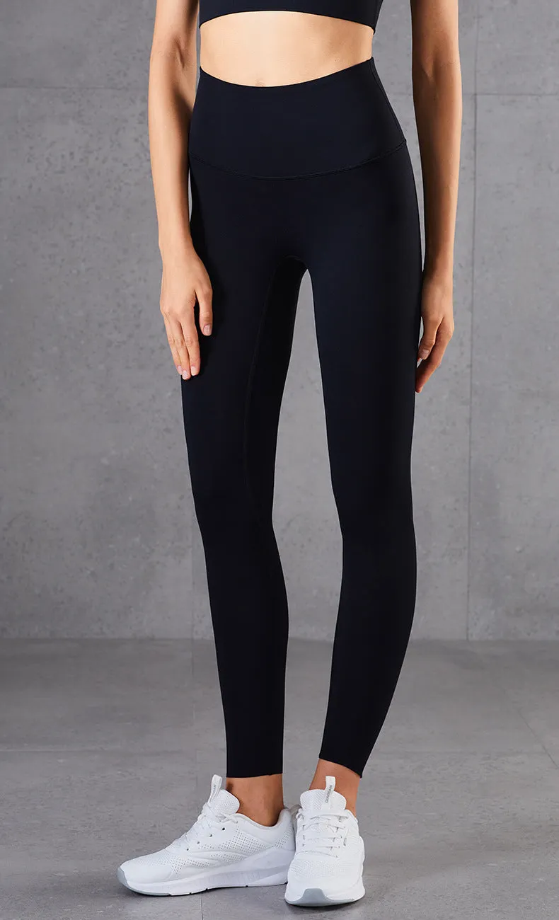 Women's High Elastic Sports Pants - Women High Waist Workout Leggings