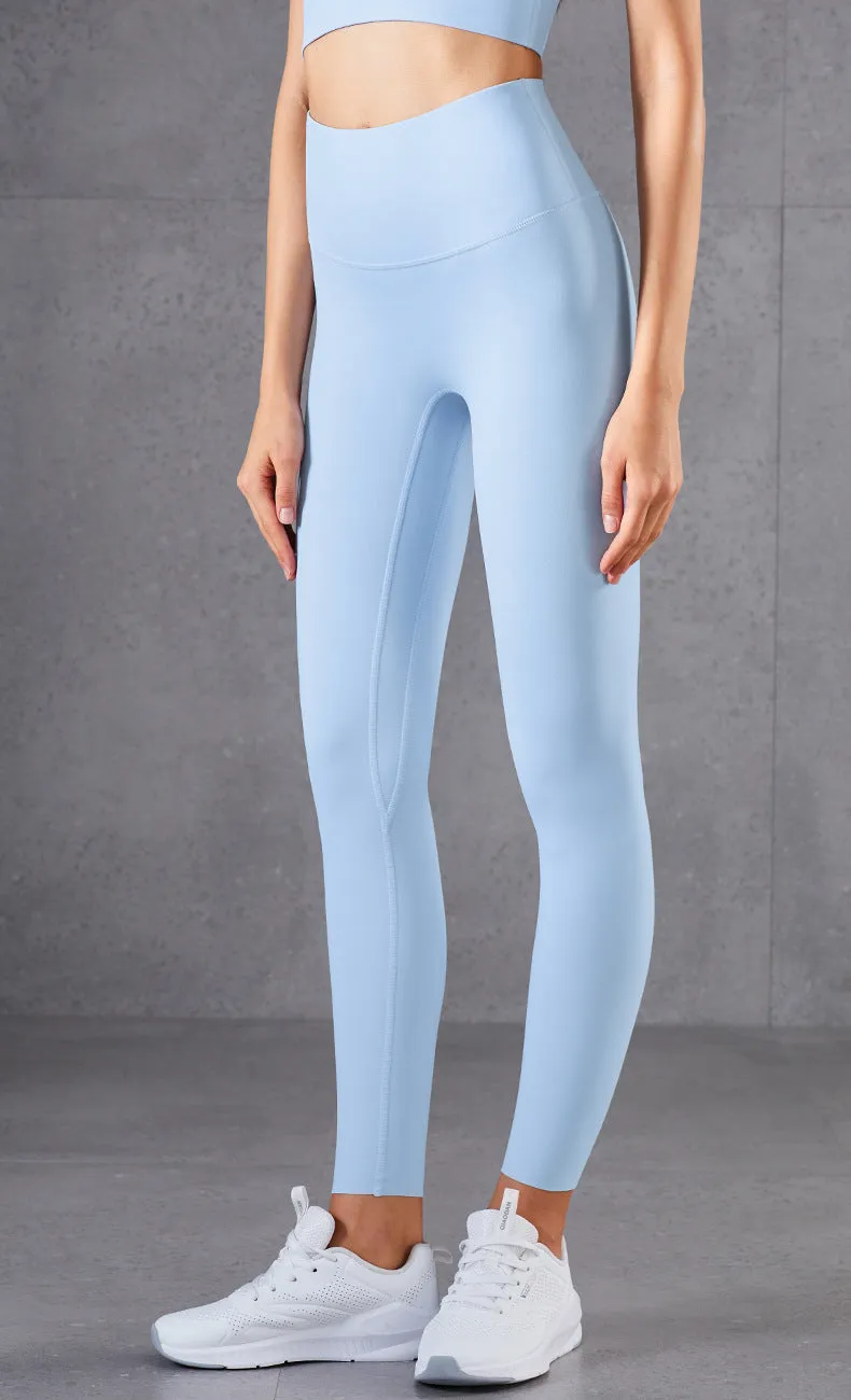 Women's High Elastic Sports Pants - Women High Waist Workout Leggings