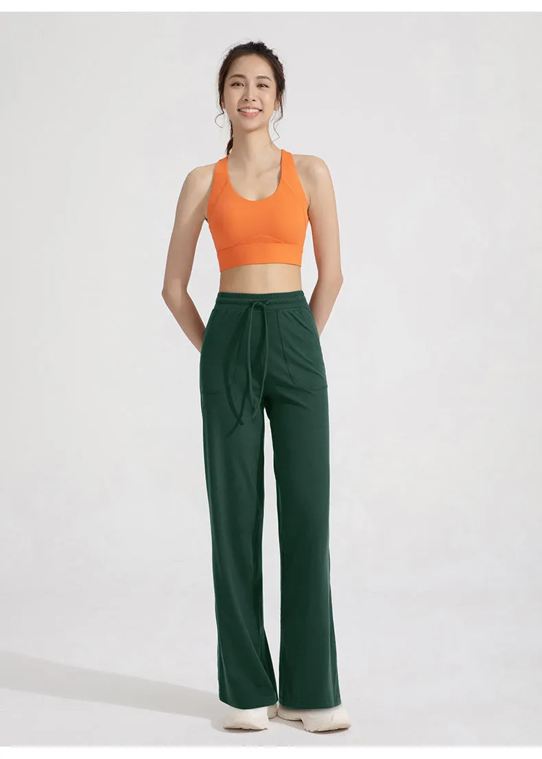 Women's High Waist Wide Leg Loose Fit Trousers