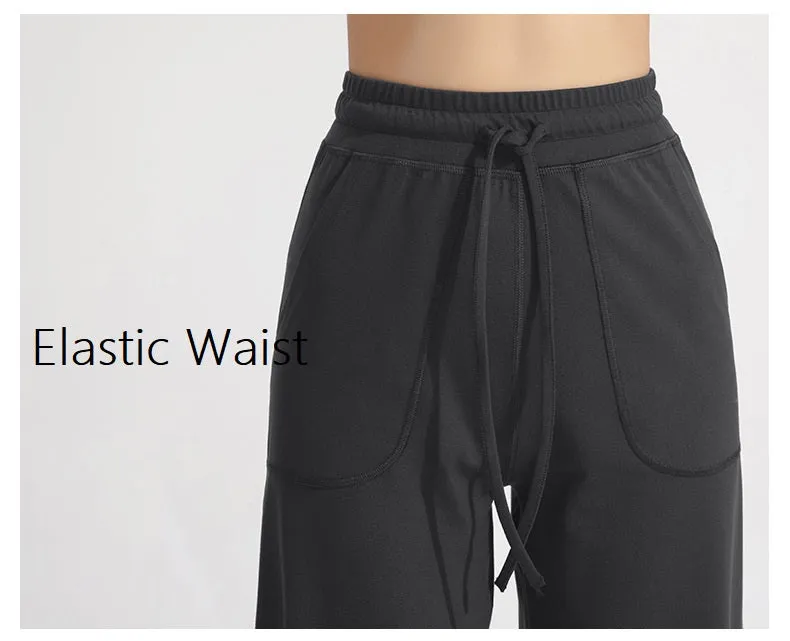 Women's High Waist Wide Leg Loose Fit Trousers