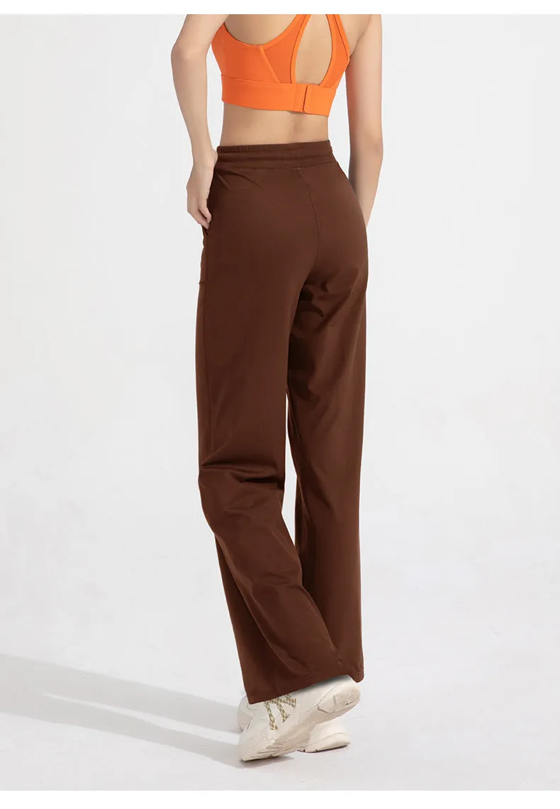 Women's High Waist Wide Leg Loose Fit Trousers