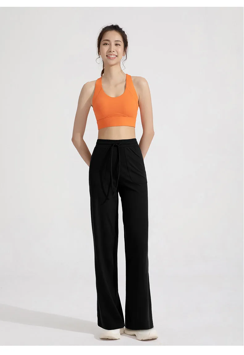 Women's High Waist Wide Leg Loose Fit Trousers