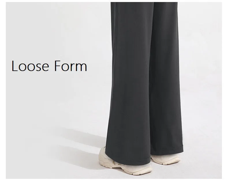 Women's High Waist Wide Leg Loose Fit Trousers