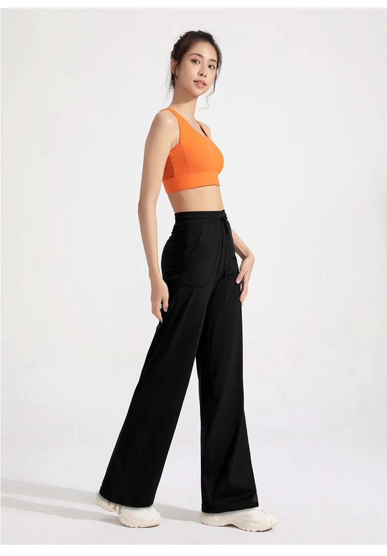 Women's High Waist Wide Leg Loose Fit Trousers