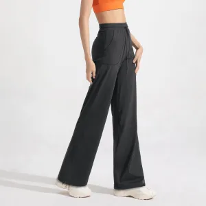 Women's High Waist Wide Leg Loose Fit Trousers