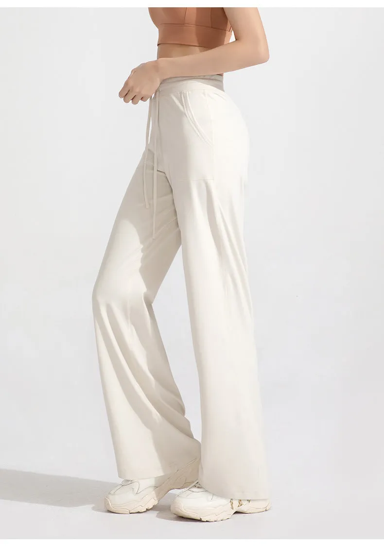 Women's High Waist Wide Leg Loose Fit Trousers