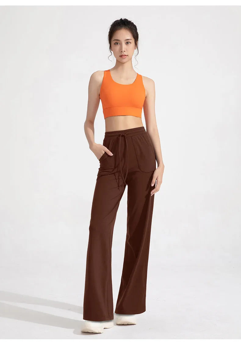Women's High Waist Wide Leg Loose Fit Trousers