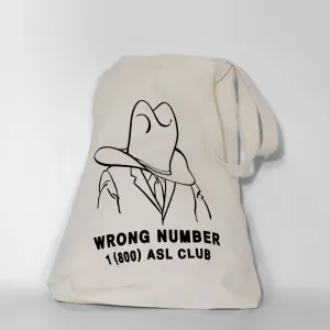 Wrong Number Tote Bag