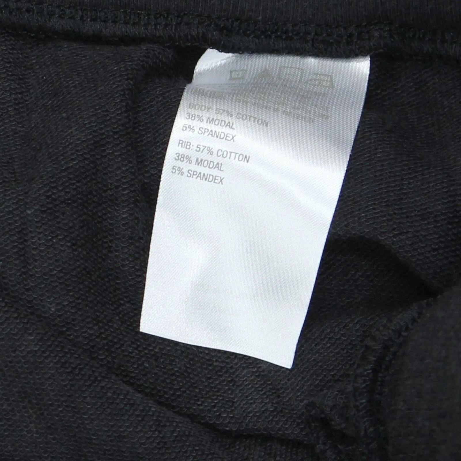 WVVY Women's French Terry Lounge Pants Black XL