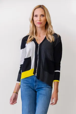 ZAKET AND PLOVER Zip Up Cardigan