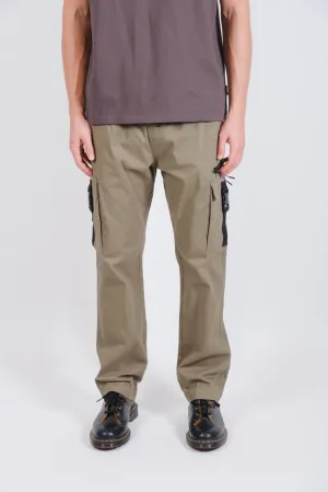Zip Buckle Pocket Twill Cargo Pant
