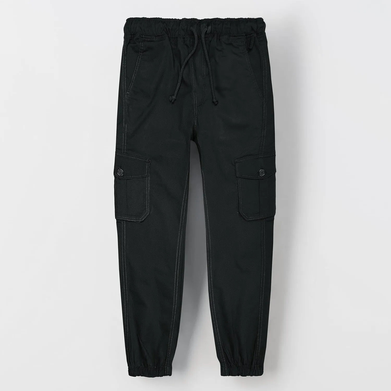 ZR Black Cargo Trouser