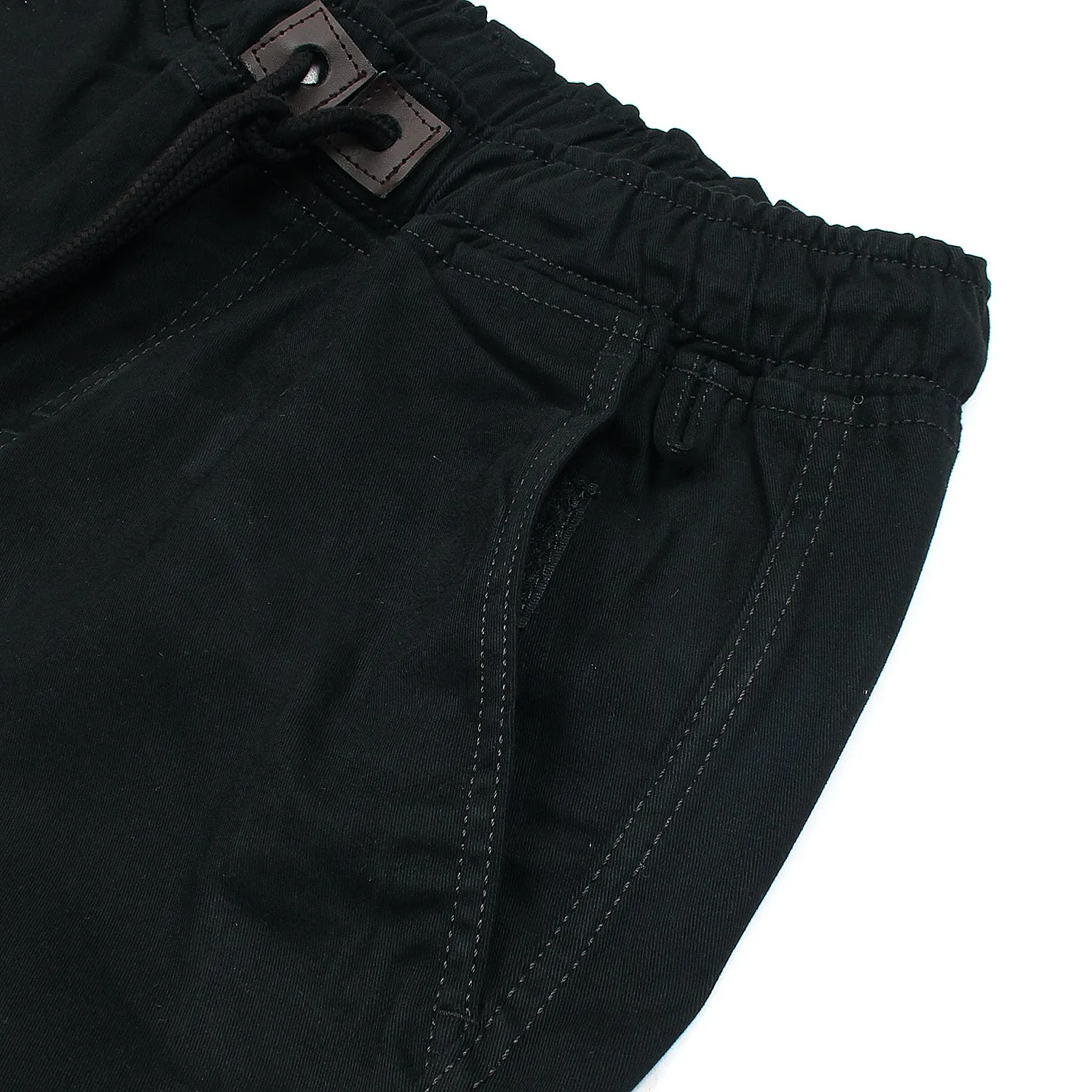 ZR Black Cargo Trouser