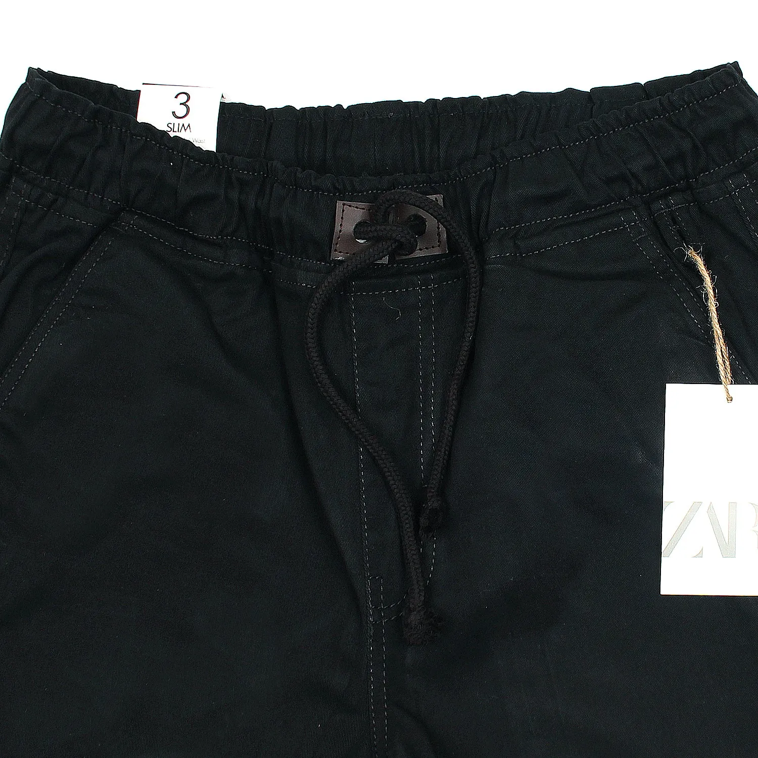 ZR Black Cargo Trouser
